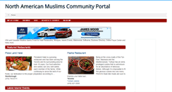 Desktop Screenshot of namuslims.org